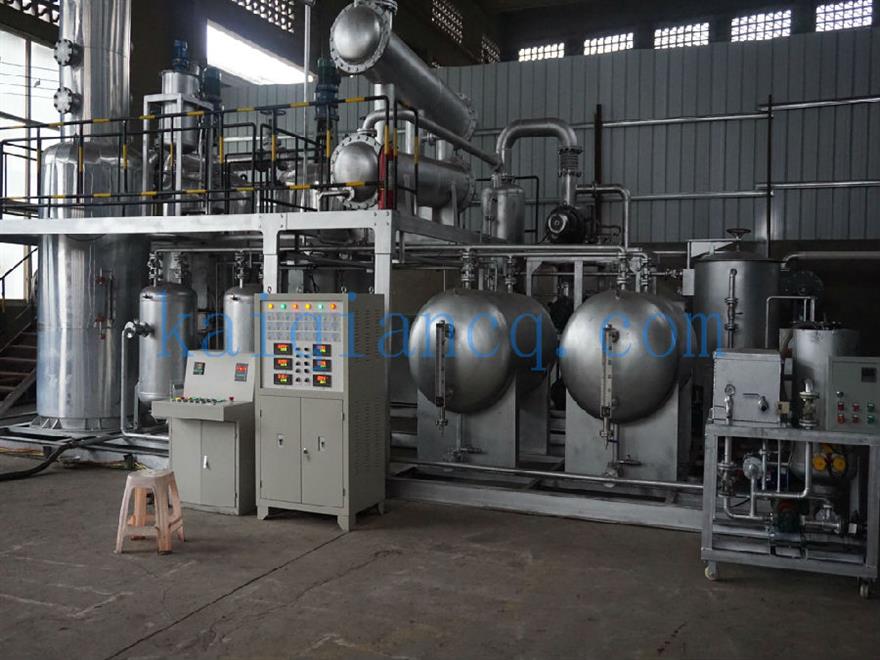 蒸餾設備圖 (2).jpg 黎巴嫩客戶來公司考察檢驗廢油過濾蒸餾設備