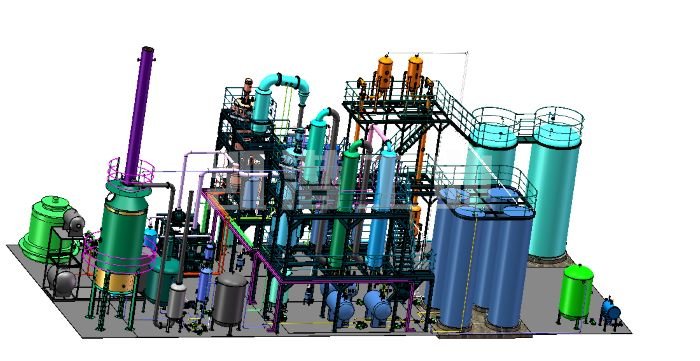 蒸餾設備圖 蒸餾設備圖