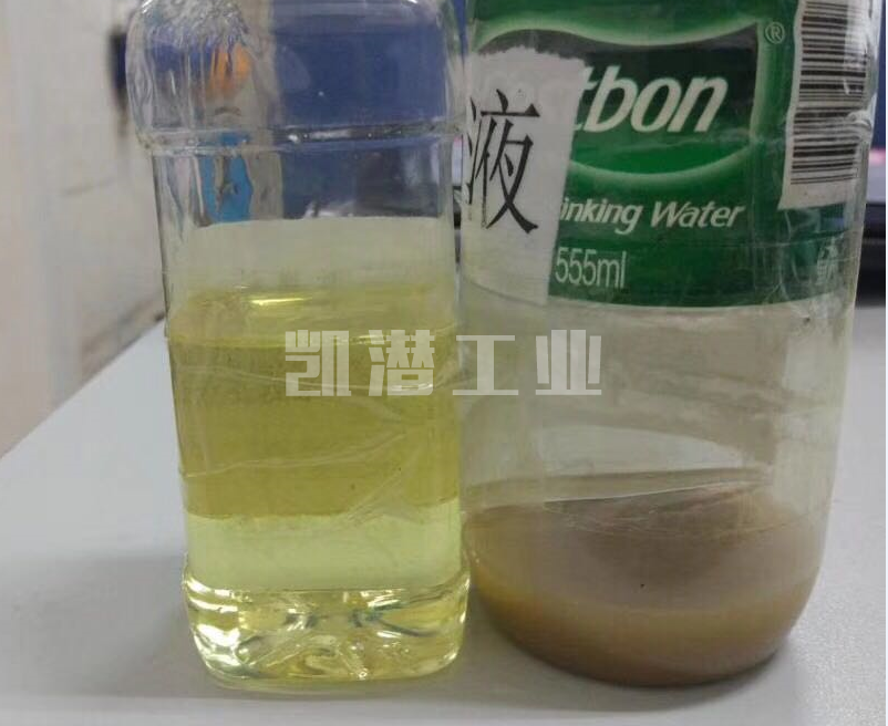 凈化后油品對比 凈化后油品對比